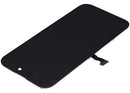 Pantalla Soft OLED usada para iPhone 15 Pro (A2848, A3101) con cable flex de sensor de luz, ideal para reparación.