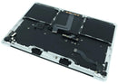 Tapa superior plateada MacBook Pro 13 A2338 M2 con batería, teclado y trackpad, repuesto OEM.