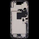 Carcasa intermedia con flex cable de puerto de carga y piezas pequenas iPhone 16 Pro Max (US Version) (Negro Titanium)