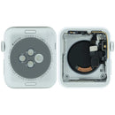 Carcasa de aluminio plateado para Apple Watch Series 3 Cellular 42mm, repuesto OEM A1861/A1891/A1892.
