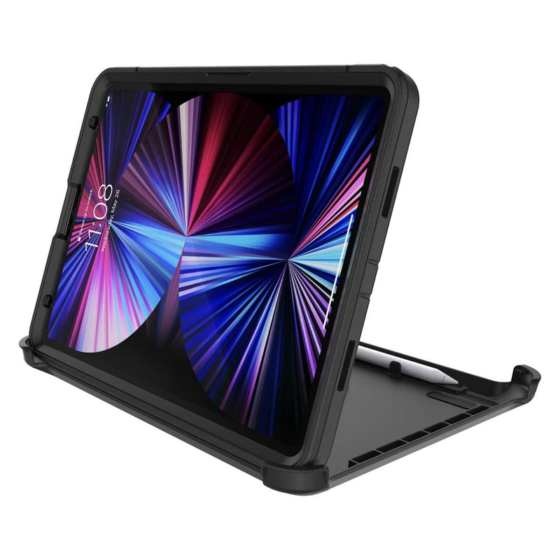 Protector heavy duty de color negro con clip para iPad Air 4, Air 5 y Pro 11 en Guatemala.