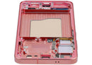 Pantalla LCD y digitalizador rojo coral con marco para Samsung Galaxy S25 5G, repuesto de display.