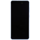 Pantalla OLED azul de 120Hz para Samsung Galaxy S21 FE 5G con marco, ideal para reparación de display roto.
