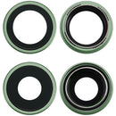 Lente de camara trasera con soporte y bisel iPhone 17 (Sage) (Premium)