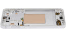 Pantalla Samsung Galaxy S26 5G blanca, display de repuesto para reparación de pantalla rota.