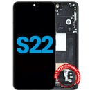 Pantalla incell Samsung Galaxy S22 5G Phantom Black, display de reemplazo para reparación de pantalla rota SM-S901B.
