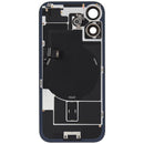 Reparación de tapa trasera con MagSafe, NFC y Flashlight flex para iPhone 17 en Guatemala.