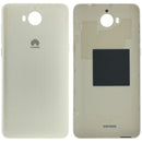 Tapa trasera original dorada para Huawei Y6 (2017) MYA-L41, repuesto brillante y resistente.