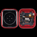 Chasis de aluminio rojo USADO para Apple Watch Series 8 45mm (A2774), ideal para reparación de carcasa.