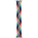 Correa trenzada Solo Loop Apple Watch Pride Edition, multicolor, tamaño 12, para modelos de 44mm a 49mm.