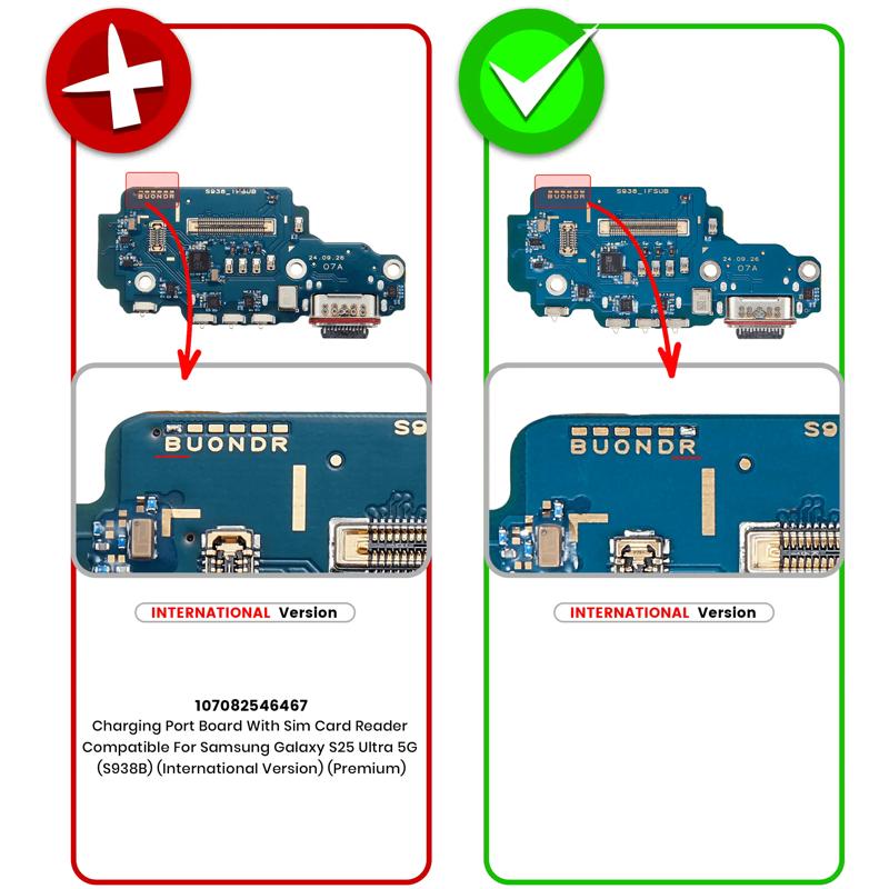 Reparación de puerto de carga con lector de tarjeta SIM para Samsung Galaxy S25 Ultra 5G en Guatemala.