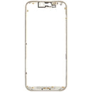 Marco LCD negro sin goma para iPhone 17 Pro Max, ideal para reparación de pantalla, pack de 5 unidades.