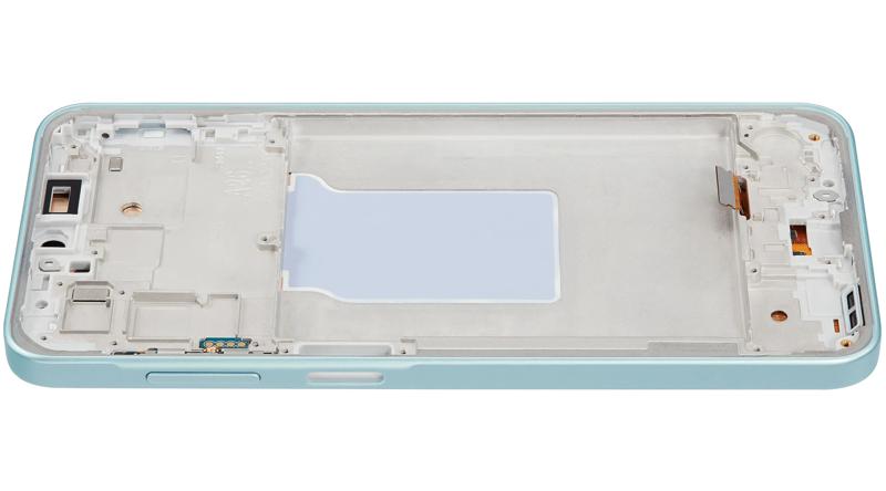 Reparación de pantalla OLED con marco para Samsung Galaxy A26 5G en Guatemala.
