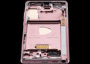 Pantalla OLED Samsung Galaxy Note 20 5G Mystic Bronze con marco, lista para reparación de display.