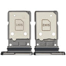 Bandeja dual SIM gris para Samsung Galaxy S25 FE 5G, repuesto para reparación, con garantía.
