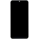 Pantalla Samsung Galaxy M21 original negra con frame, ideal para reparación de display LCD y screen rota (SM-M215F).