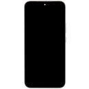 Pantalla OLED refurbished gris para Xiaomi 15T Pro con marco, ideal para reparación de display roto.