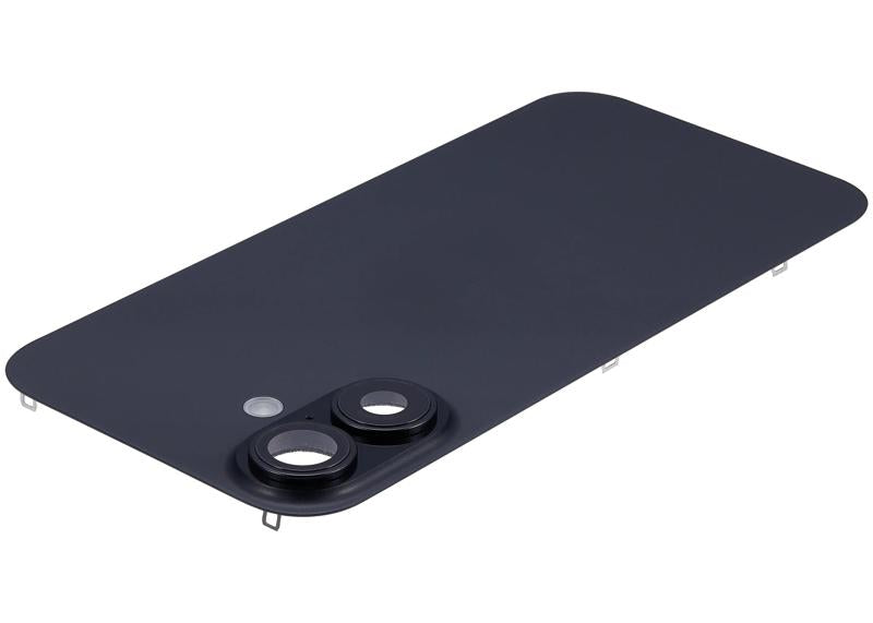 Compra una tapa trasera con placa de acero y carga inalámbrica para iPhone 16 usada en Guatemala para reparaciones de teléfonos.