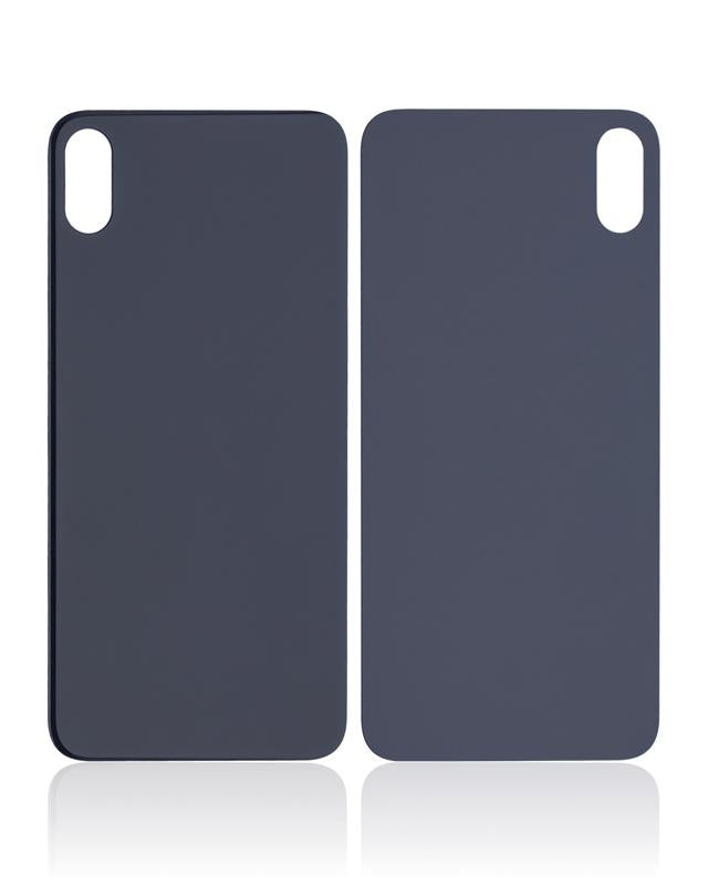 Tapa trasera con adhesivo 3M para iPhone XS Max (Orificio grande para camara) (Gris Espacial)