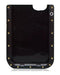 Marco de soporte de tapa trasera iPhone 11 compatible con componentes originales, ideal para talleres de reparación en Guatemala.