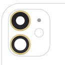 Lente de cámara trasera con soporte y bisel para iPhone 11 en Guatemala, repuestos originales disponibles en mayorista de componentes para reparaciones.