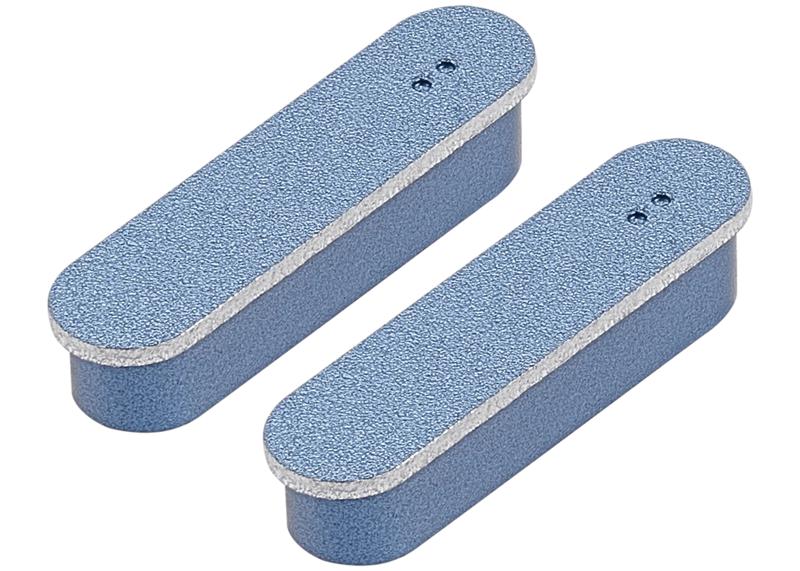 Compra en Guatemala un conjunto premium de 2 piezas de botones de volumen azules para iPad Air 5 (2022) en reparación con warrantyproduct_garantia.