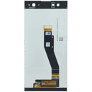 Pantalla LCD original OEM Sony Xperia XA2 Ultra plateada sin marco, repuesto para reparación de display.
