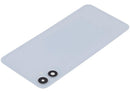 Tapa trasera plateada con lente de cámara para Samsung Galaxy A05 4G (A055) repuesto.