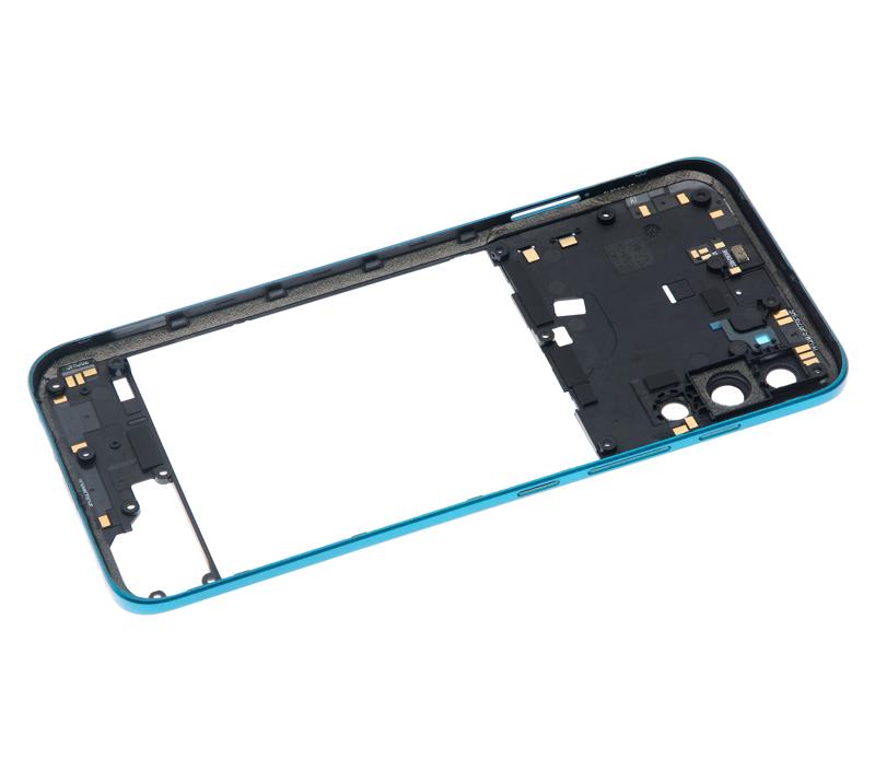 Marco medio compatible para Motorola Moto G71 5G (XT2169 / 2022) color Neptune Green en Guatemala.