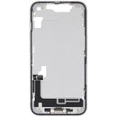 Tapa trasera color blanco con puerto de carga y piezas pequeñas para iPhone 16e (A2894, A3408, A3409) OEM Grade A.