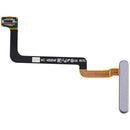 Sensor de huella digital plateado para Samsung Galaxy Z Fold 6 (F956) con cable flex.