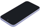 Pantalla OLED Iris refurbished para Google Pixel 9a con marco y lector de huella para reparación.