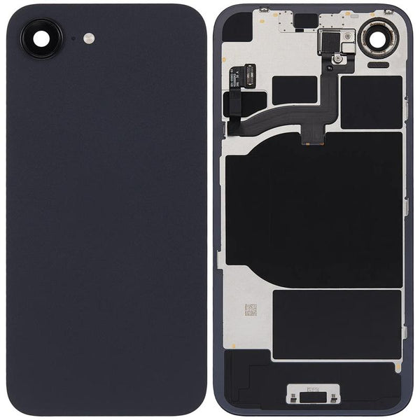 Compra la tapa trasera con placa de acero para iPhone 16e con carga NFC inalámbrica en Guatemala.