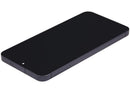Pantalla OLED azul y negra con marco para Samsung Galaxy S25 5G (SM-S921B) Aftermarket Plus, repuesto de display.