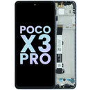 Pantalla original LCD y digitalizador Xiaomi Poco X3 Pro azul, repuesto para reparación M2007J20CG.