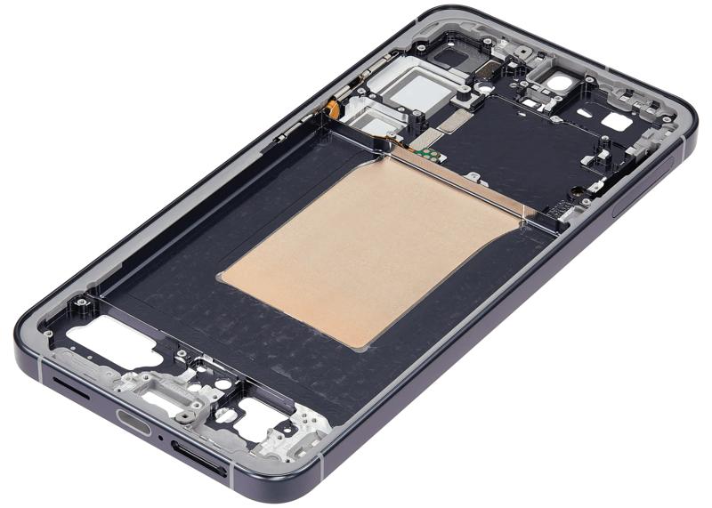 Reparación de chasis intermedio Samsung Galaxy S25 Plus 5G en Guatemala.