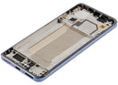Pantalla OLED refurbished Alpine Blue para Xiaomi 13T/13T Pro con marco, lista para reparación de display.