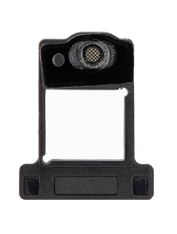 Soporte de flex de encendido y flash con malla de microfono para iPhone XR (Negro) (Paquete de 10)