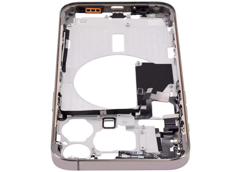 Reparación del marco medio para iPhone 15 Pro Max en Guatemala con garantía y disponibilidad en preorden.
