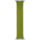 Correa Braided Solo Loop Apple Watch 44-49mm talla 5 mediana, color Chartreuse. Tejido elástico trenzado para un ajuste cómodo.