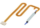 Lector de huella dactilar verde claro para Samsung Galaxy A06 5G (A066), con cable flex para reparación.
