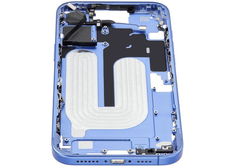 Encuentra la mejor carcasa de marco medio con botones de encendido y volumen para iPhone 16 Plus en Guatemala.