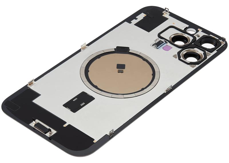 Reparación de tapa trasera con placa de acero con imán MagSafe preinstalado para iPhone 16 Pro Max en Guatemala.