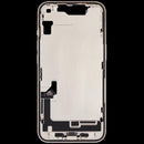 Carcasa de marco medio con puerto de carga flex y piezas pequenas iPhone 14 (US Version) (Starlight)