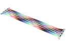 Correa Apple Watch Braided Solo Loop Pride Edition, trenzada con hilos multicolor vibrantes. Compatible 44mm, 45mm, 46mm, 49mm.
