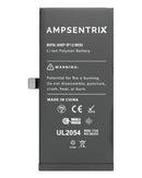 Reparación de batería iPhone 13 Mini en Guatemala, garantizada con AmpSentrix Plus.