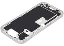 Chasis medio blanco titanio para iPhone 16 Pro, con botones de encendido y volumen, repuesto A3292.
