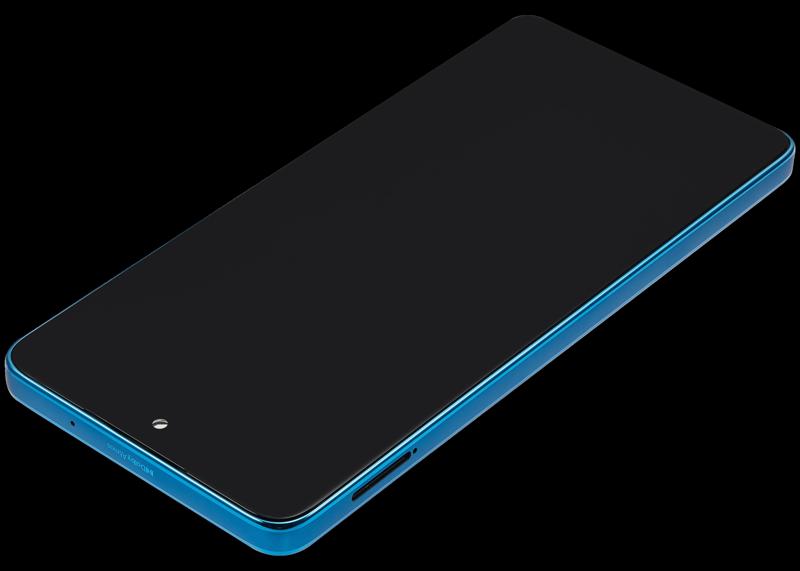 Reparación de pantalla Motorola Moto G75 5G en Guatemala, pantalla LCD en color Aqua Blue.