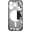 Chasis medio con piezas pequenas iPhone 15 Pro (EU / Global Version) (White Titanium)