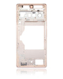 Chasis medio Google Pixel 6 Pro Sorta Sunny, armazón dorado para reparación y cambio de housing.